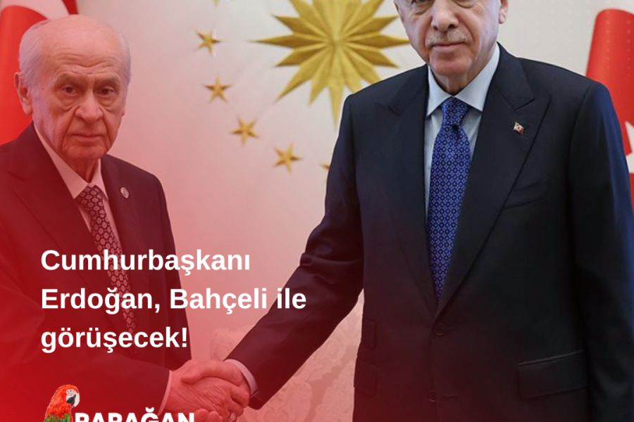 Cumhurbaşkanı Erdoğan, Bahçeli ile görüşecek