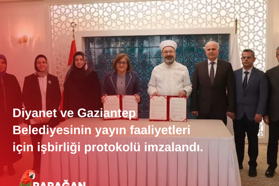Diyanet ve Gaziantep İşbirliği Protokolü İmzaladı