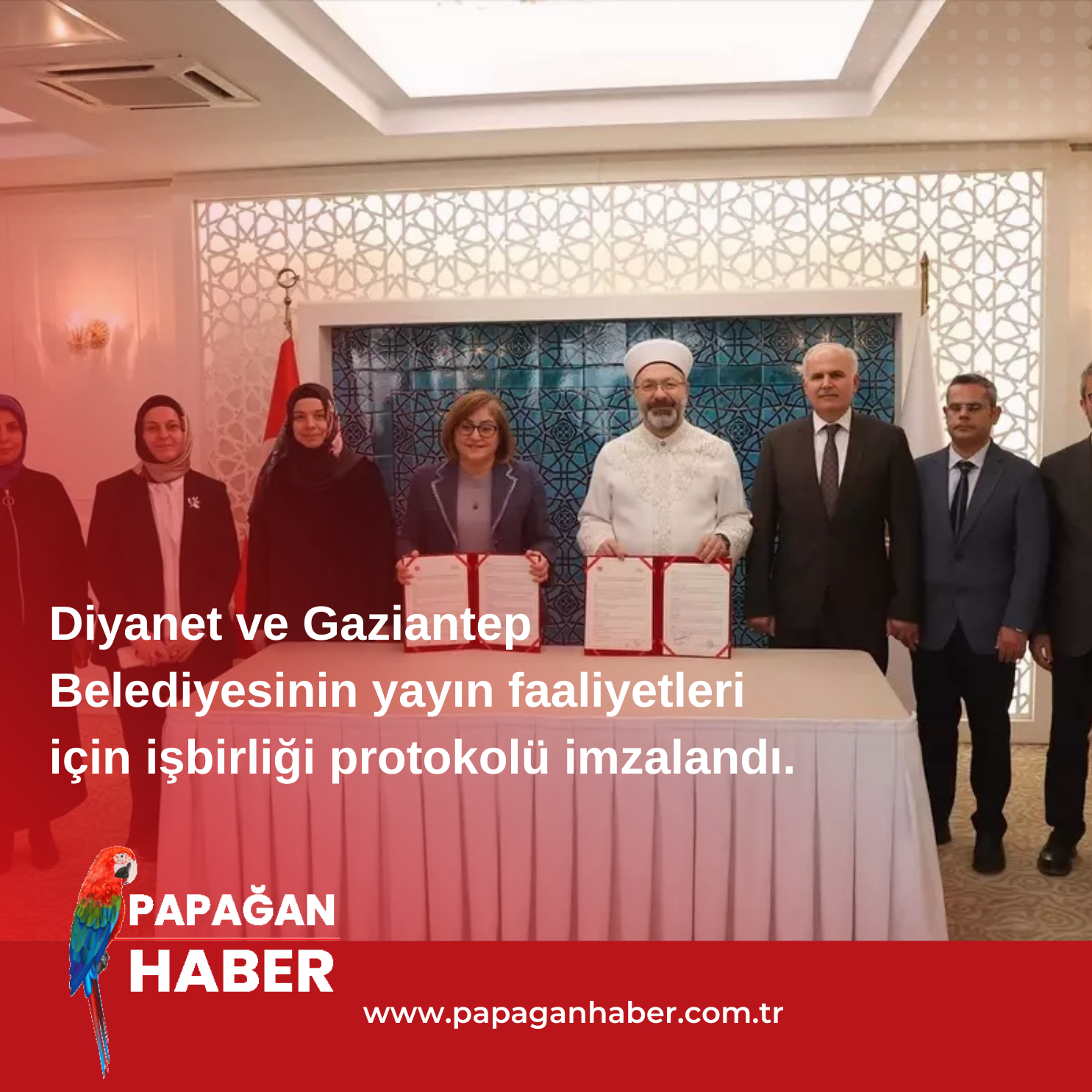 Diyanet ve Gaziantep İşbirliği Protokolü İmzaladı