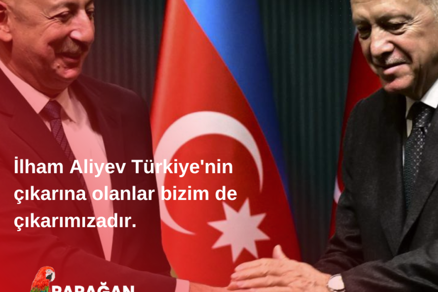 İlham Aliyev: Türkiye’nin çıkarına olanlar bizim de çıkarımızadır