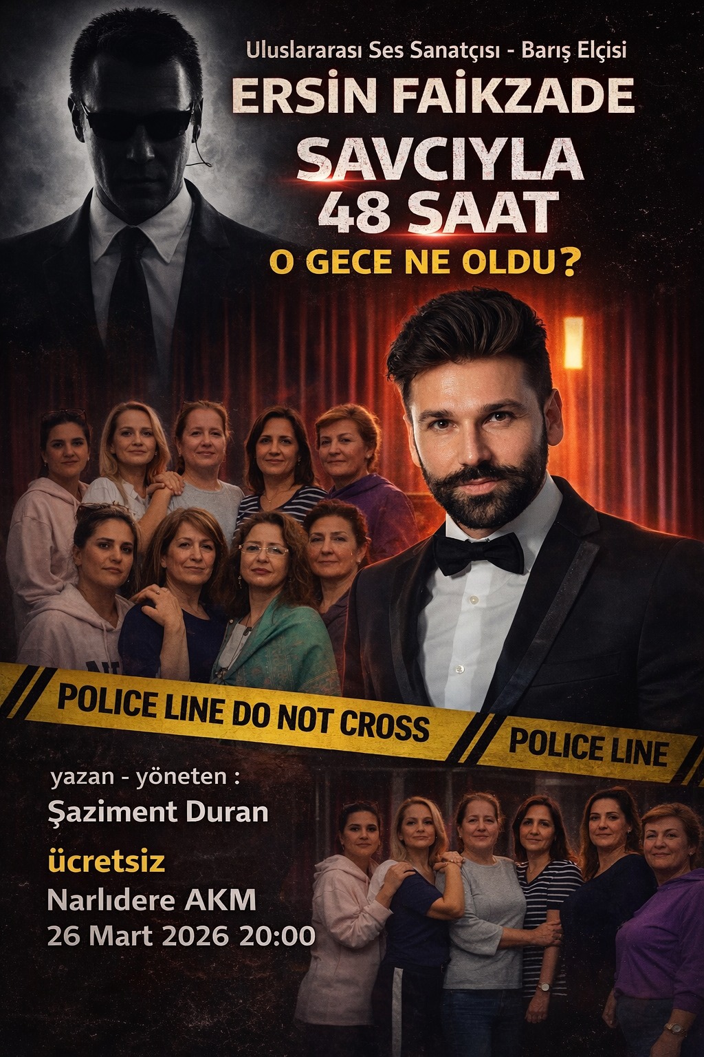 Ersin Faikzade’nin Hayatından Esinlenen ‘O Gece Ne Oldu?’ Sahneye Taşınıyor