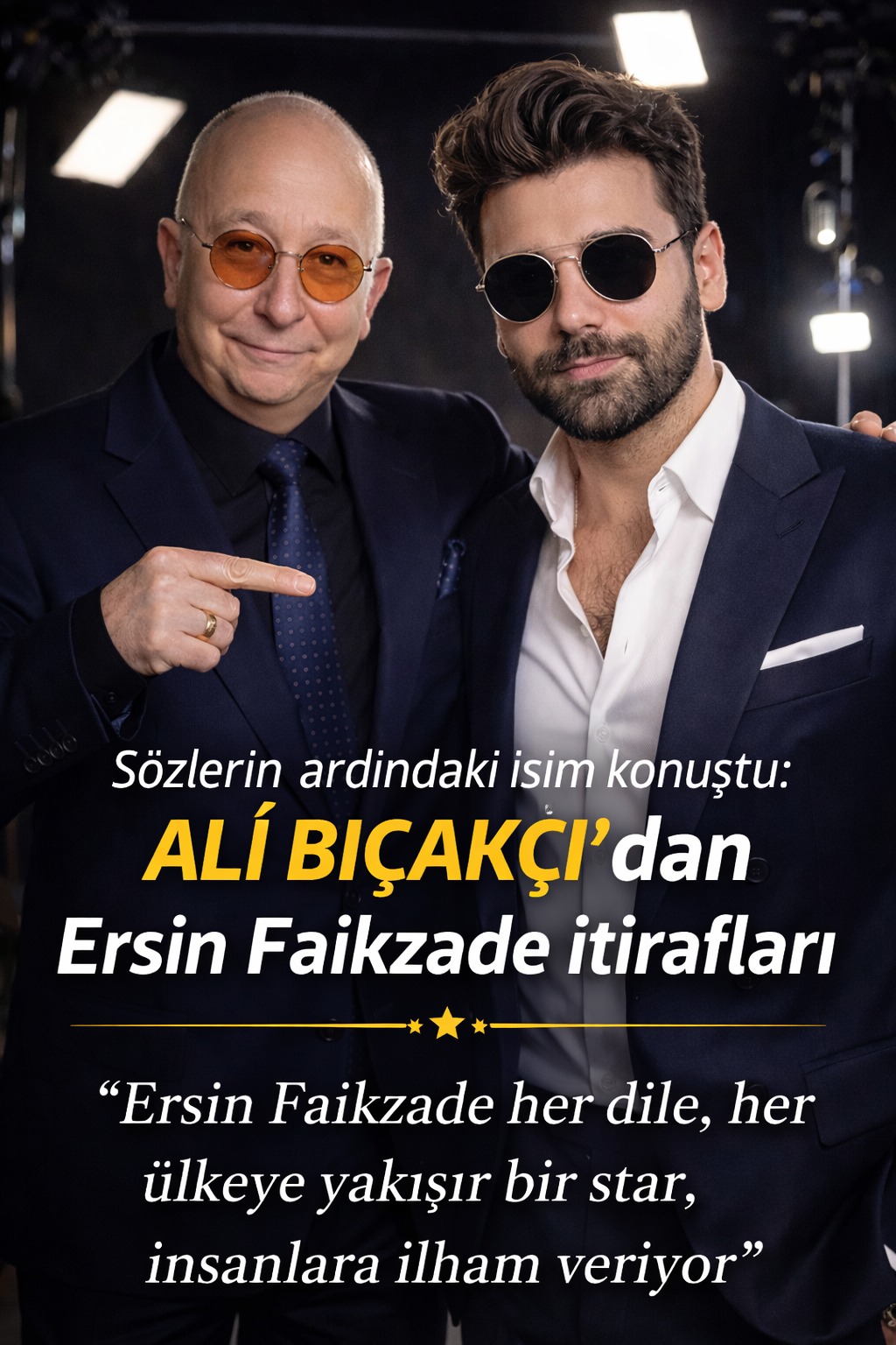 Ali Bıçakçı’dan Ersin Faikzade İtirafları